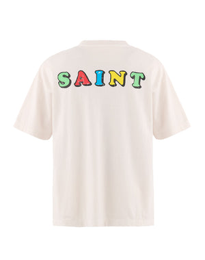 SAINT Mxxxxxx セントマイケル｜JR_SS T-SHIRT/DESTROY/WHITE SM-MK8