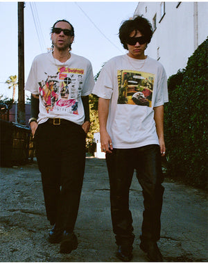 SAINT Mxxxxxx セントマイケル｜JR_SS T-SHIRT/DESTROY/WHITE SM-MK8