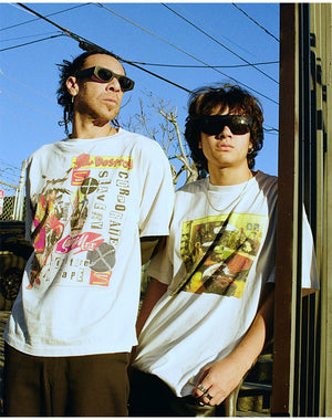 SAINT Mxxxxxx セントマイケル｜JR_SS T-SHIRT/DESTROY/WHITE SM-MK8
