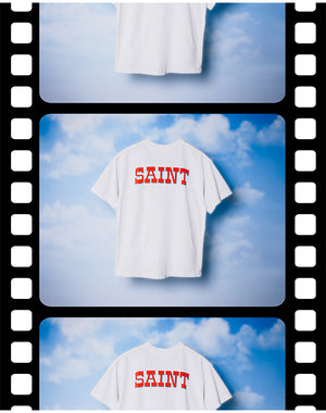 SAINT Mxxxxxx / SM-MK1-0000-C87/DSNY_SS T-SHIRT/BUMBO/WHITE