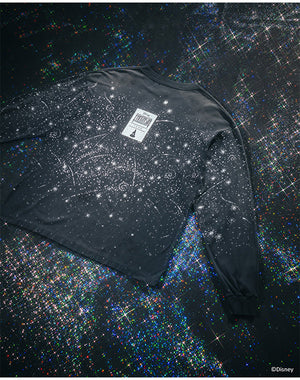 SAINT Mxxxxxx / SM-MK1-0000-C90/DSNY_LS T-SHIRT/FANTASIA/BLACK