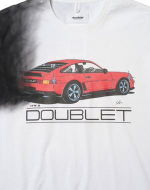 doublet ダブレット｜EXHAUST STAINED T-SHIRT 26AW44CS460｜GEA