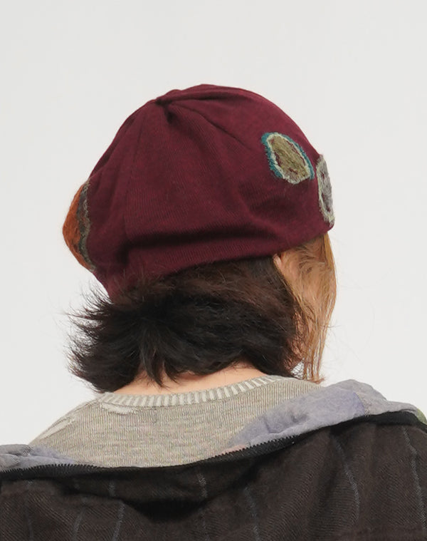 
                  
                    Load image into Gallery viewer, 小石柄ベレー帽 / BEF07620WA
                  
                