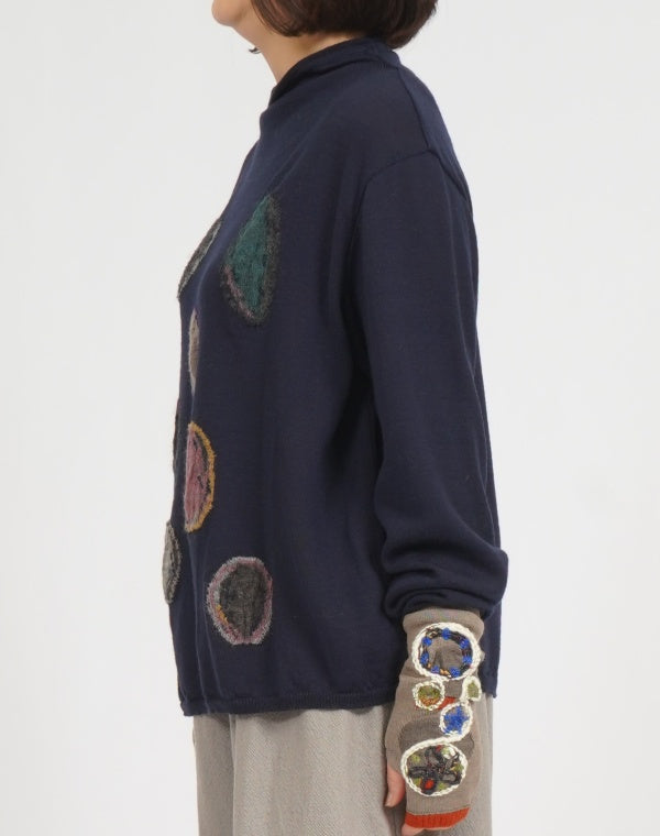 
                  
                    Load image into Gallery viewer, 小石柄プルオーバー / BEF07616WA
                  
                