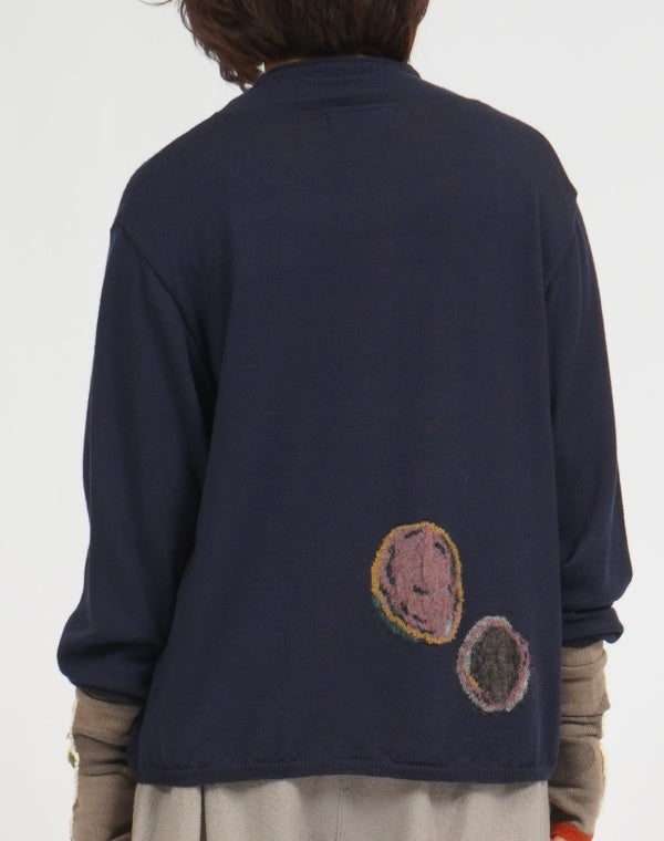 
                  
                    Load image into Gallery viewer, 小石柄プルオーバー / BEF07616WA
                  
                