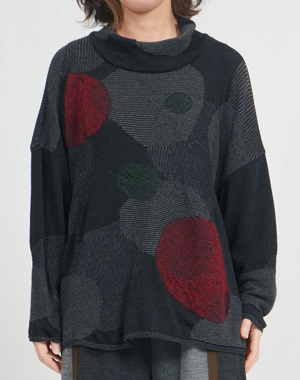 
                  
                    Load image into Gallery viewer, サボン柄プルオーバー / BEF07636WA
                  
                