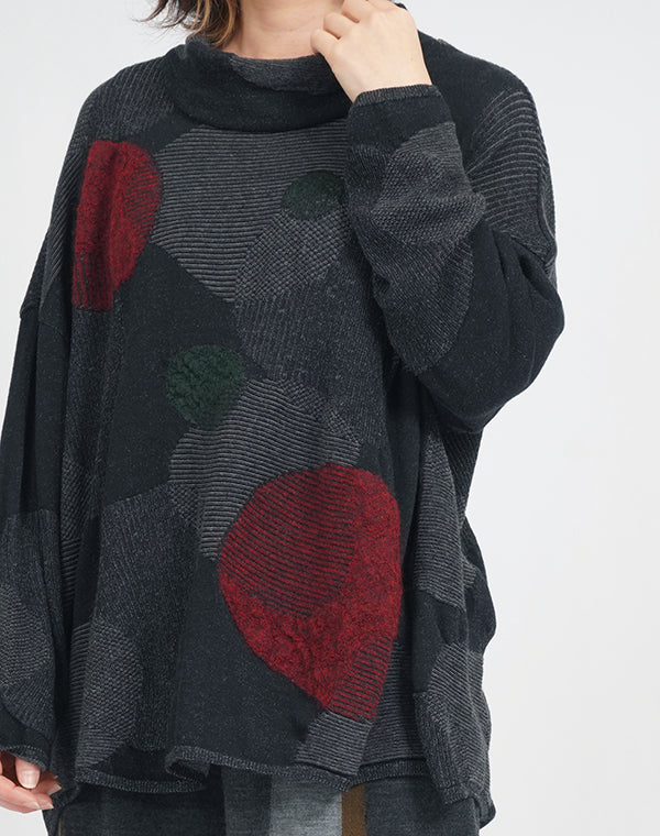 
                  
                    Load image into Gallery viewer, サボン柄プルオーバー / BEF07636WA
                  
                