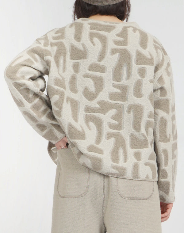 
                  
                    Load image into Gallery viewer, 透けウールジャージープルオーバー / BEF07665WA
                  
                