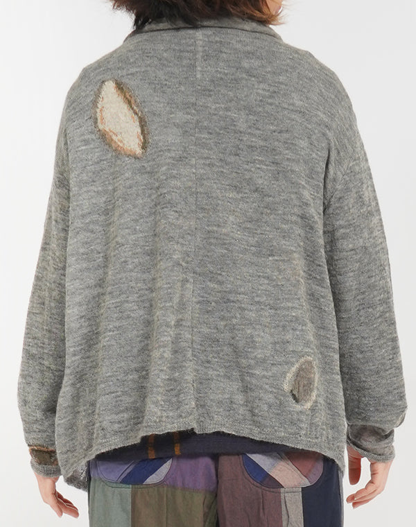 
                  
                    Load image into Gallery viewer, 小石柄カーディガン / BEF07618WA
                  
                