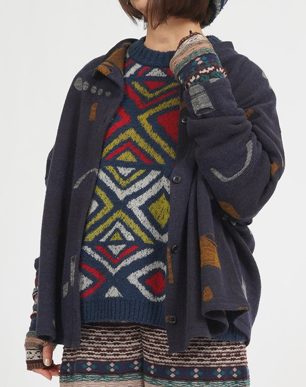 
                  
                    Load image into Gallery viewer, MIX ジャカードアームウォーマー / BEF07610WA
                  
                