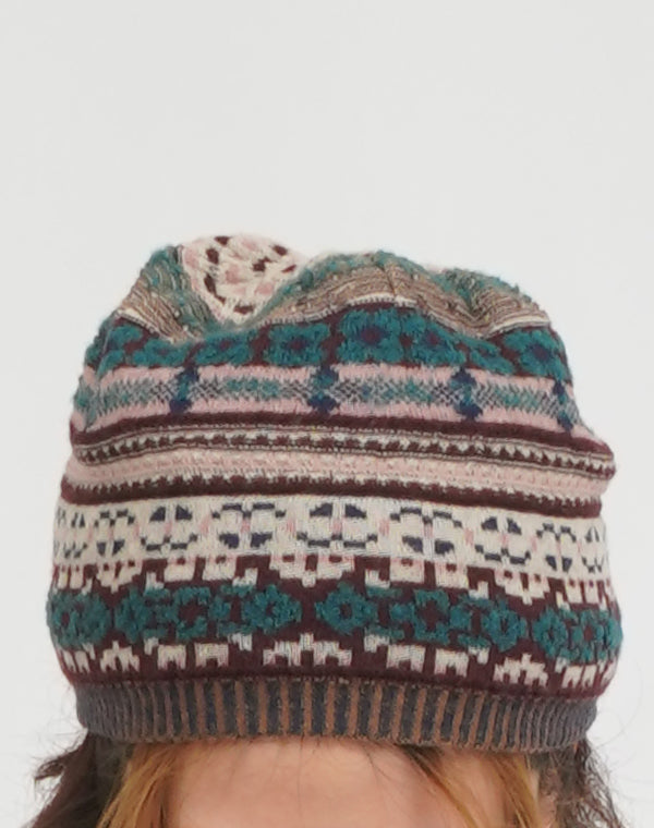 
                  
                    Load image into Gallery viewer, MIX ジャカードリバーシブルニット帽 / BEF07609WA
                  
                