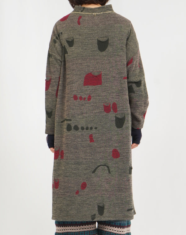 
                  
                    Load image into Gallery viewer, ポケットドット柄ジャージーリバーシブルワンピース / BEF07663WA
                  
                