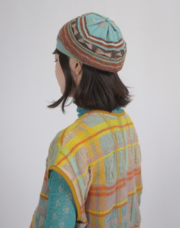 森のパレードニットベレー帽 / BFA01408WA – satoseni online store