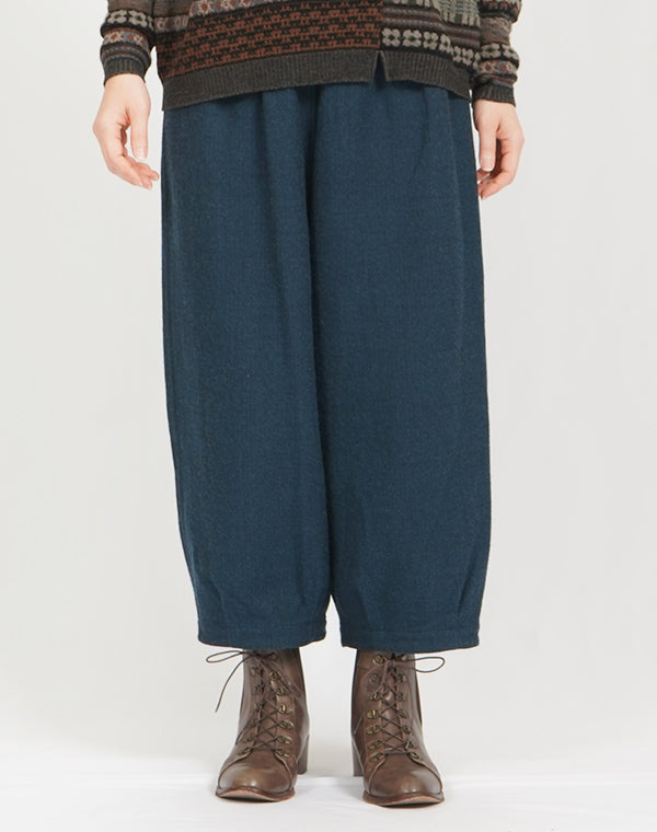 ウールコットンリバーシブルバルーンパンツ / BEF07656WA – satoseni