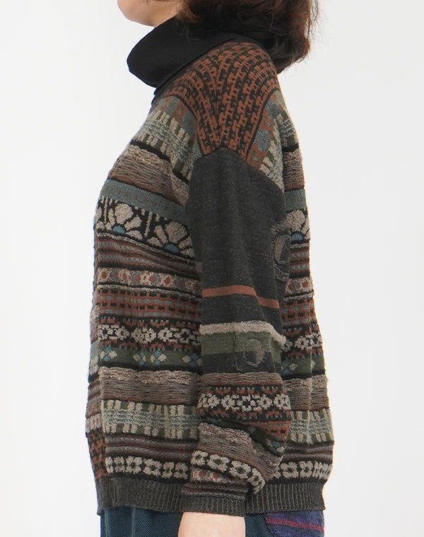 
                  
                    Load image into Gallery viewer, MIX ジャカードプルオーバー / BEF07602WA
                  
                