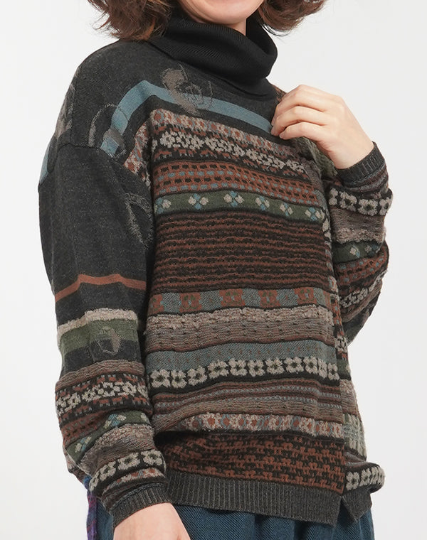 
                  
                    Load image into Gallery viewer, MIX ジャカードプルオーバー / BEF07602WA
                  
                