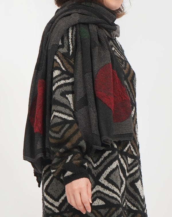 
                  
                    Load image into Gallery viewer, サボン柄ショール / BEF07640WA
                  
                