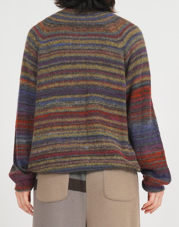 
                  
                    Load image into Gallery viewer, カラーグラデーションシームレスプルオーバー / BEF07644WA
                  
                