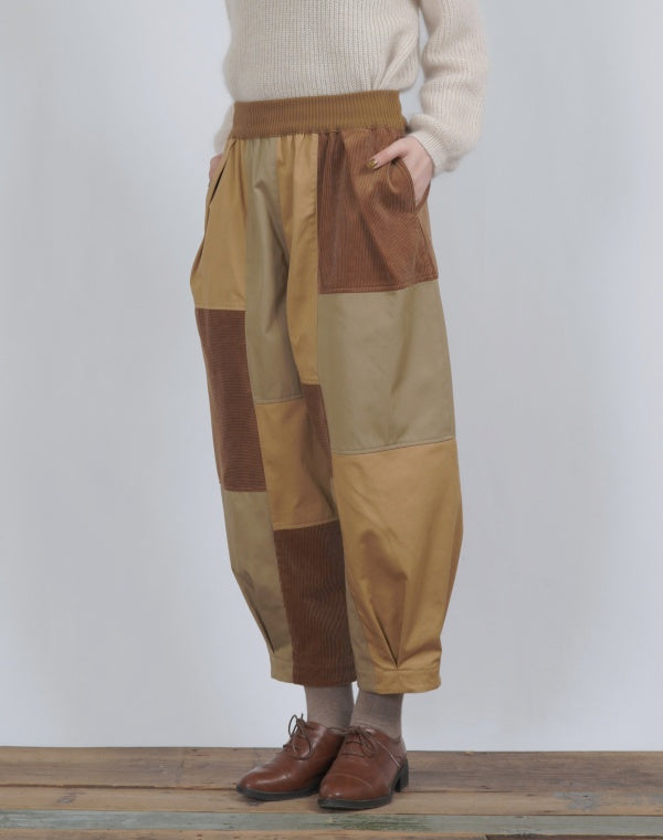 フミエタナカ　パッチワークパンツ パッチワークカーブパンツ / BFF01678WA – satoseni online store