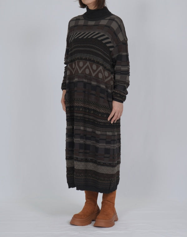 佐藤繊維 イイネス ニットワンピース 新品⭐︎ Cross it off - ワンピース（WOMEN） – satoseni online store /サトウ
