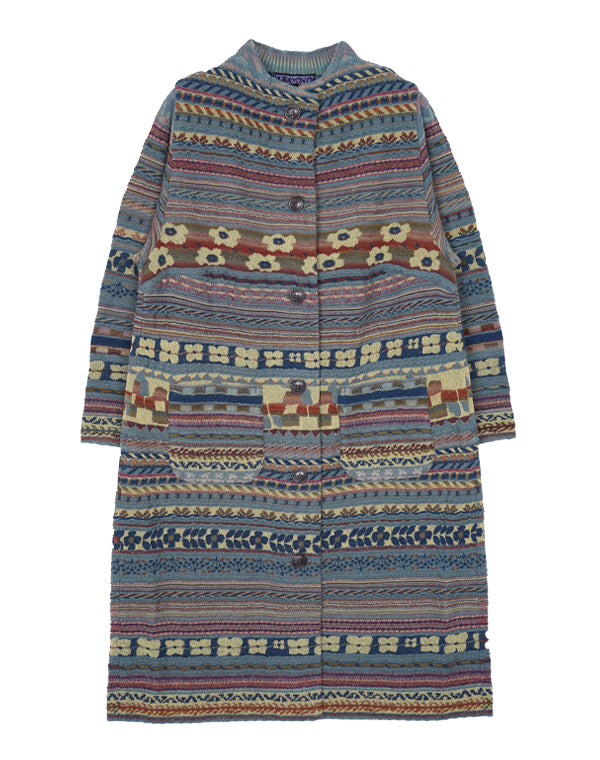 
                  
                    Load image into Gallery viewer, 実りの森ニットコート / BEA01406WA
                  
                