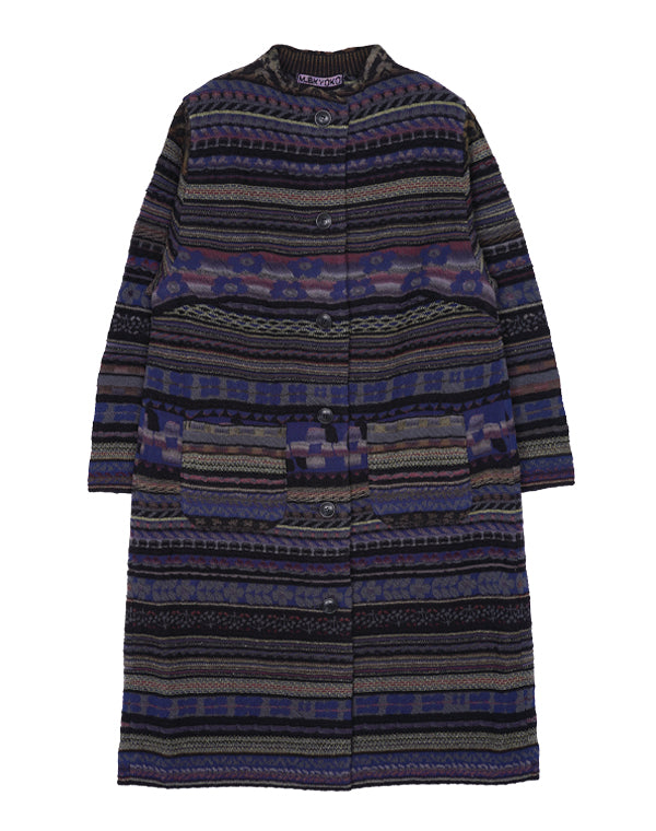 
                  
                    Load image into Gallery viewer, 実りの森ニットコート / BEA01406WA
                  
                