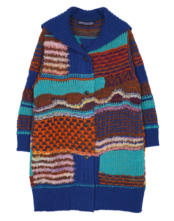 
                  
                    Load image into Gallery viewer, ファンシーMIXニットコート / BEA01450WA
                  
                