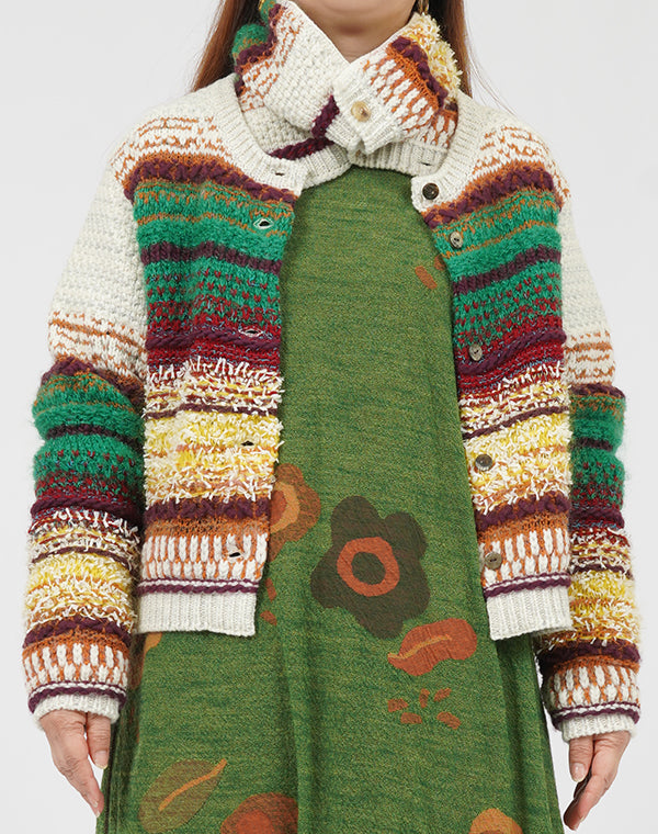 
                  
                    Load image into Gallery viewer, ファンシーグラデネックウォーマー / BEF01642WA
                  
                