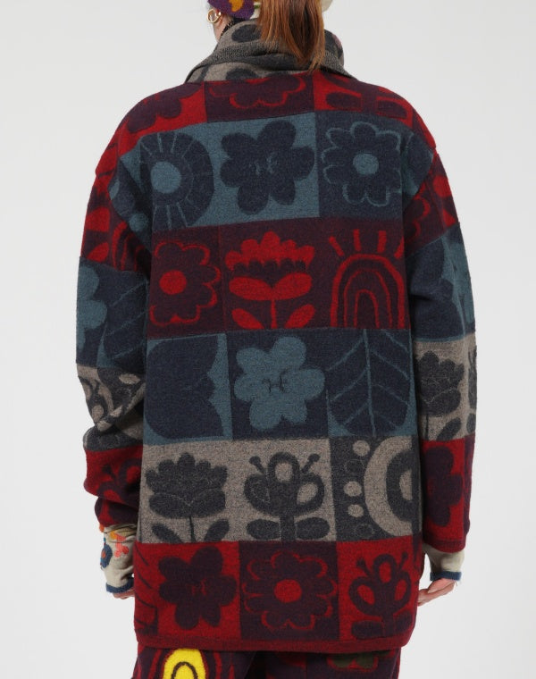 
                  
                    Load image into Gallery viewer, 強縮ノルディックニットコート / BEF01619WA
                  
                