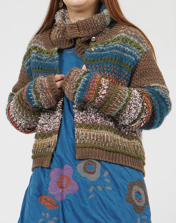 
                  
                    Load image into Gallery viewer, ファンシーグラデカーディガン / BEF01640WA
                  
                