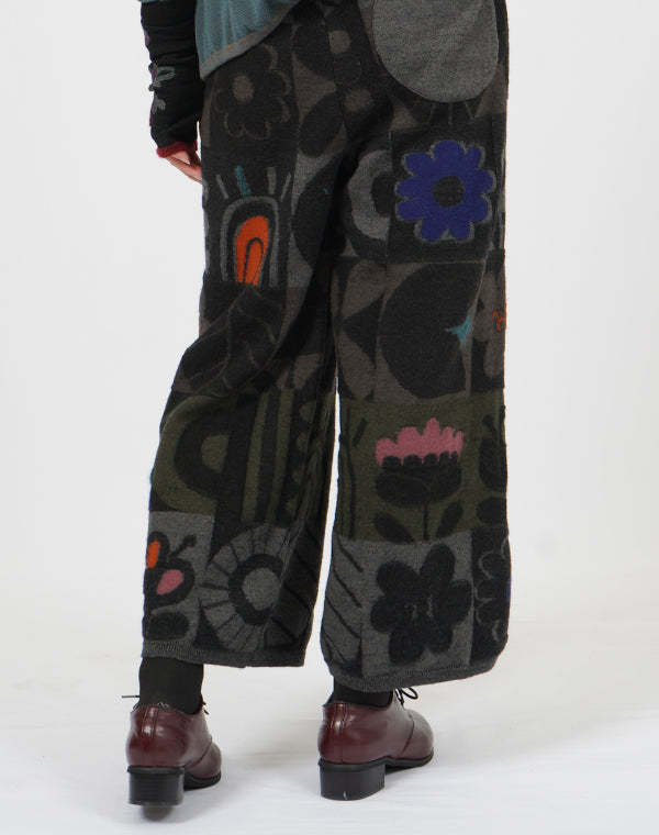 
                  
                    Load image into Gallery viewer, 強縮ノルディックニットパンツ / BEF01621WA
                  
                