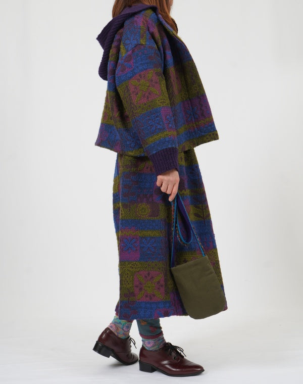 
                  
                    Load image into Gallery viewer, ボタニカルロービングフーディーコート / BEF01673WA
                  
                