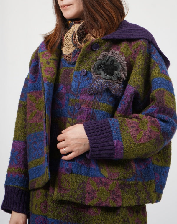 
                  
                    Load image into Gallery viewer, ボタニカルロービングフーディーコート / BEF01673WA
                  
                