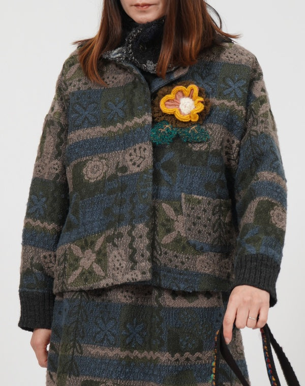 
                  
                    Load image into Gallery viewer, ボタニカルロービングフーディーコート / BEF01673WA
                  
                