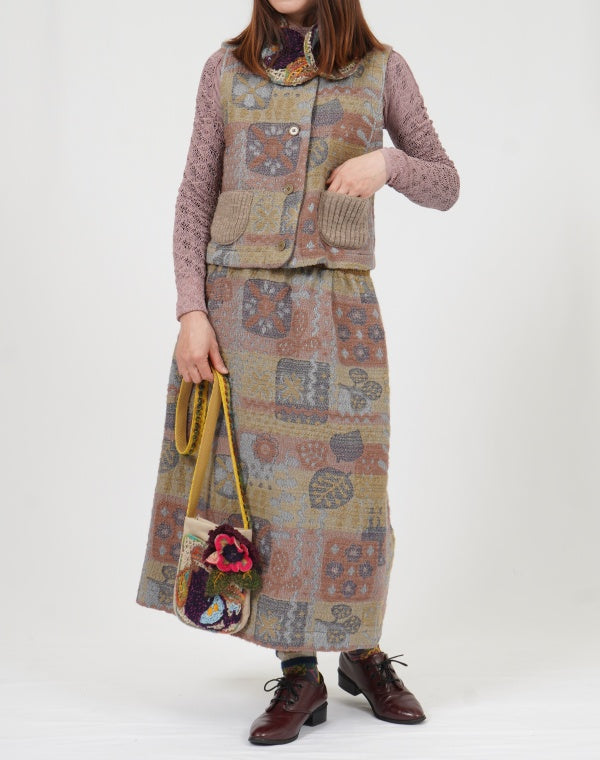 
                  
                    Load image into Gallery viewer, ボタニカルロービングベスト / BEF01672WA
                  
                