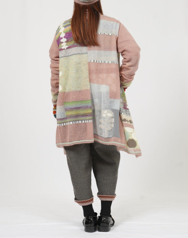 
                  
                    Load image into Gallery viewer, ぽこぽこ花シアーカーディガン / BEF01624WA
                  
                