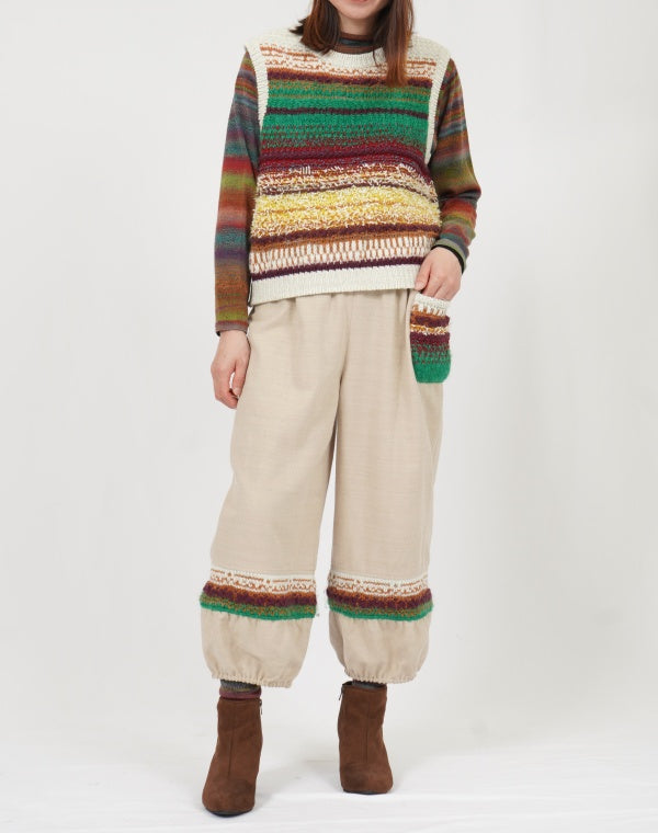 
                  
                    Load image into Gallery viewer, ファンシーグラデショートベスト / BEF01639WA
                  
                