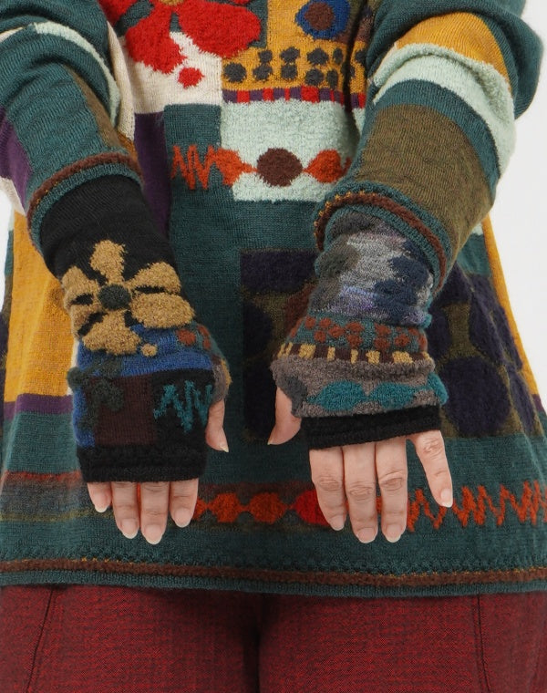 
                  
                    Load image into Gallery viewer, ぽこぽこ花アームウォーマー / BEF01627WA
                  
                