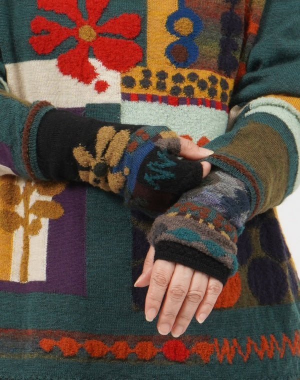 
                  
                    Load image into Gallery viewer, ぽこぽこ花アームウォーマー / BEF01627WA
                  
                