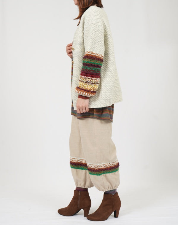 
                  
                    Load image into Gallery viewer, グラデスリーブVカーディガン / BEF01641WA
                  
                