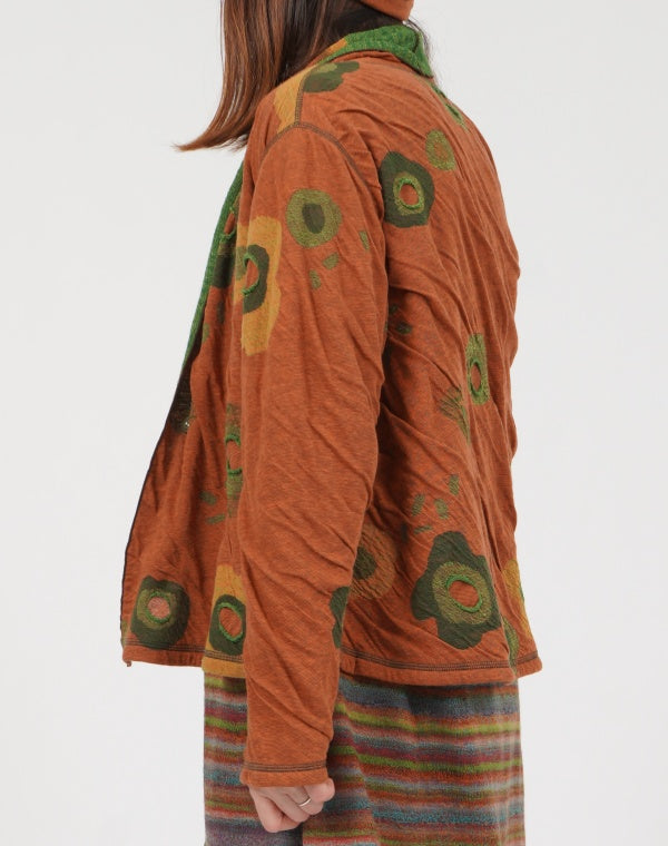 
                  
                    Load image into Gallery viewer, リバーシブルフラワーカーディガン / BEF01687WA
                  
                