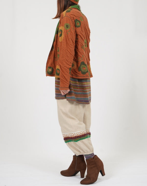 
                  
                    Load image into Gallery viewer, リバーシブルフラワーカーディガン / BEF01687WA
                  
                