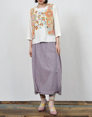 rochas ロシャス　フラワー刺繍ベスト ロシャス ROCHAS ベスト 【公式通販】