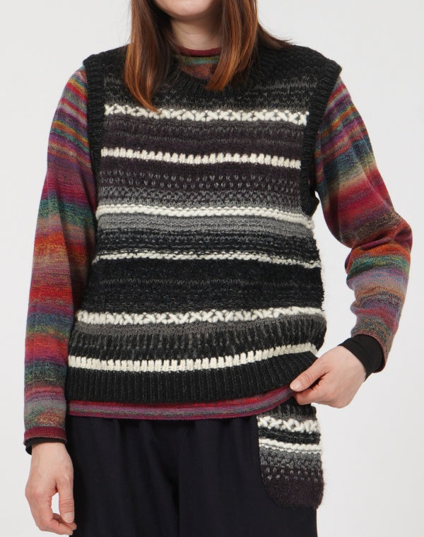 
                  
                    Load image into Gallery viewer, ファンシーグラデショートベスト / BEF01639WA
                  
                