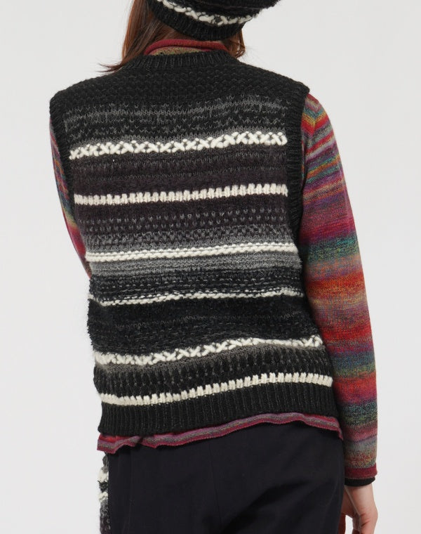 
                  
                    Load image into Gallery viewer, ファンシーグラデショートベスト / BEF01639WA
                  
                