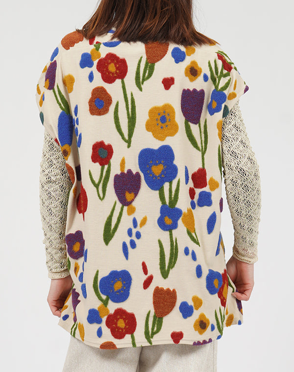 
                  
                    Load image into Gallery viewer, コネクトパイルチュニックベスト / BEF01682WA
                  
                