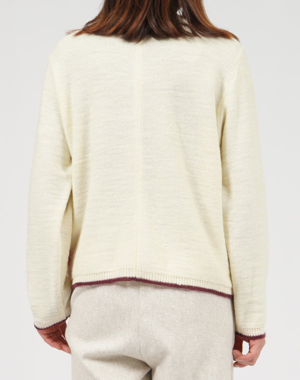 
                  
                    Load image into Gallery viewer, 大胆な花カーディガン / BEF01635WA
                  
                