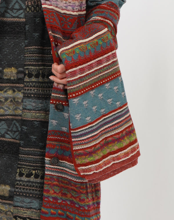 
                  
                    Load image into Gallery viewer, アンティークジャカードマフラー / BEF01608WA
                  
                