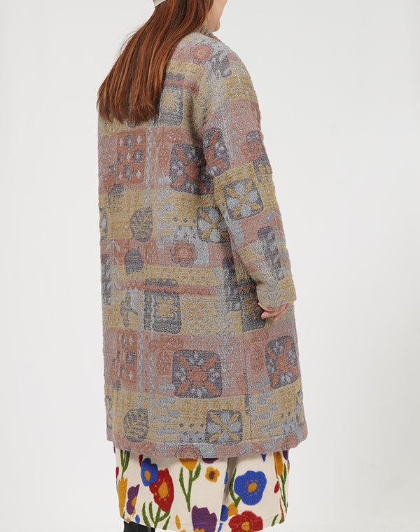 
                  
                    Load image into Gallery viewer, ボタニカルロービングロングコート / BEF01674WA
                  
                