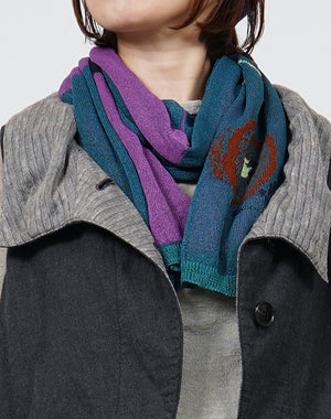 アートキャンバス柄ショール / BFH07017WA – satoseni online store